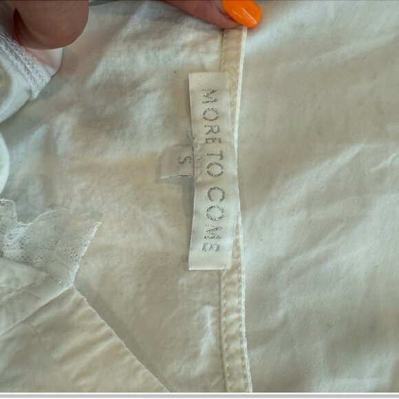 More to Come Cristal Tie Front Top - Small - Picture 5 of 5